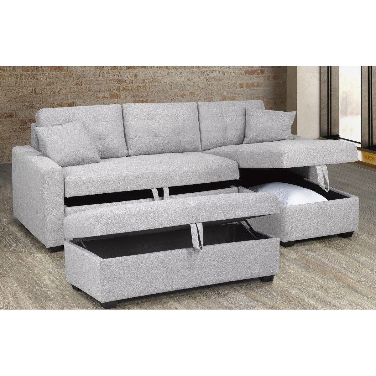 Adeline Reversible Storage Sectional & Ottoman
