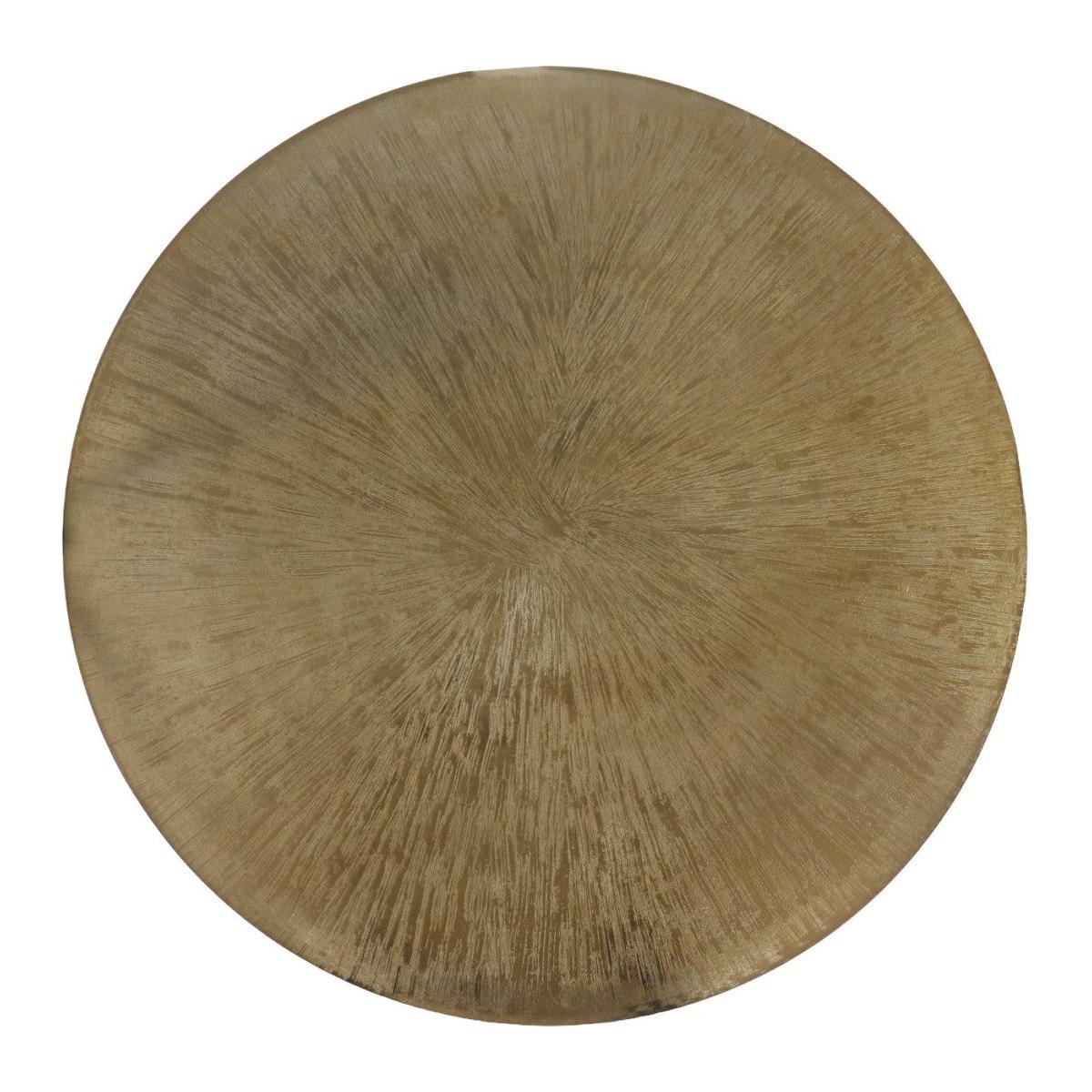 Akira Coffee Table, Black/gold