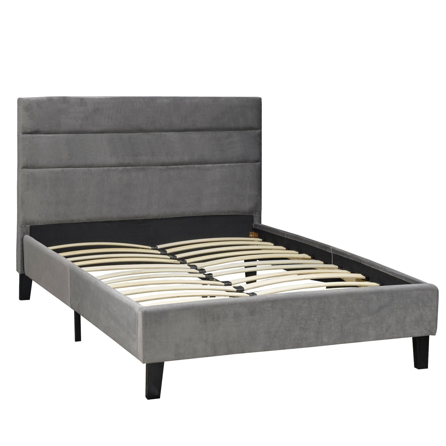 Orabelle Queen Platform Bed, Grey