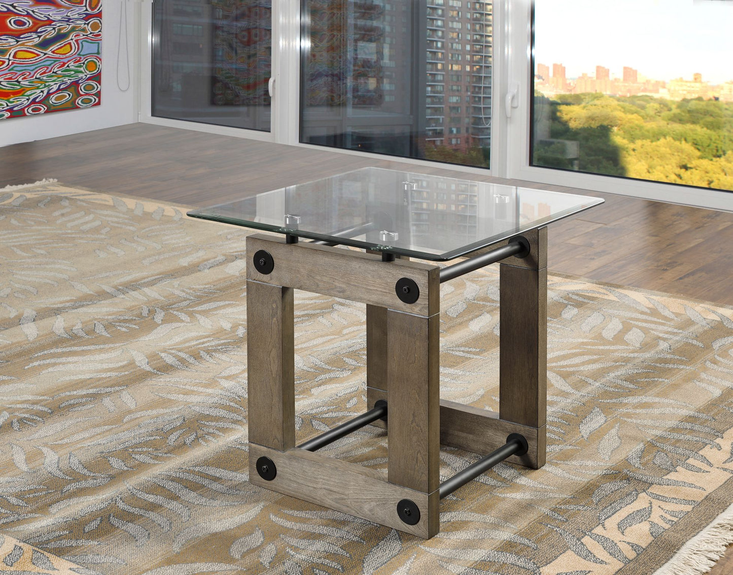 Fresno Coffee Table Series, Ash Brown