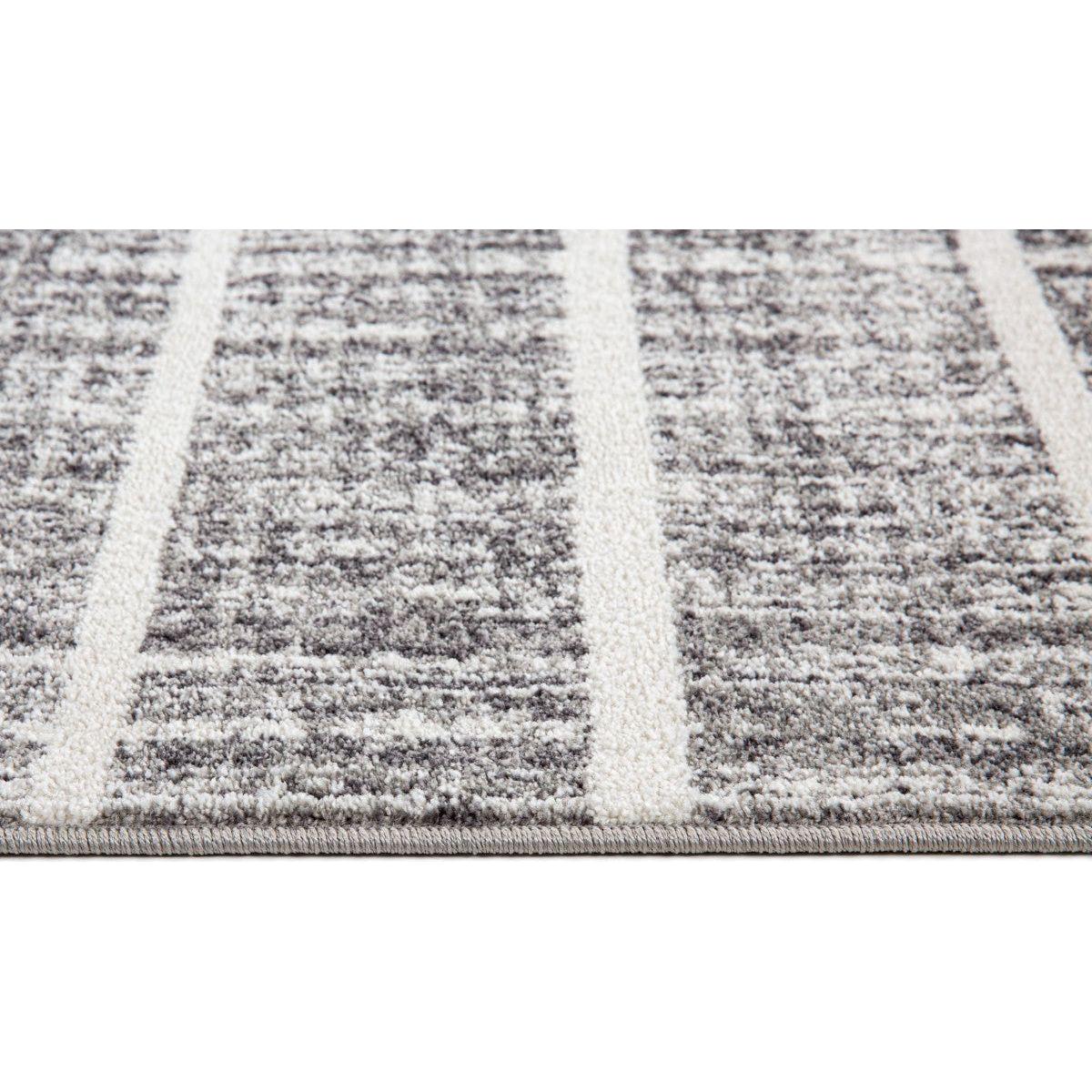 Noah Area Rug - White/silver