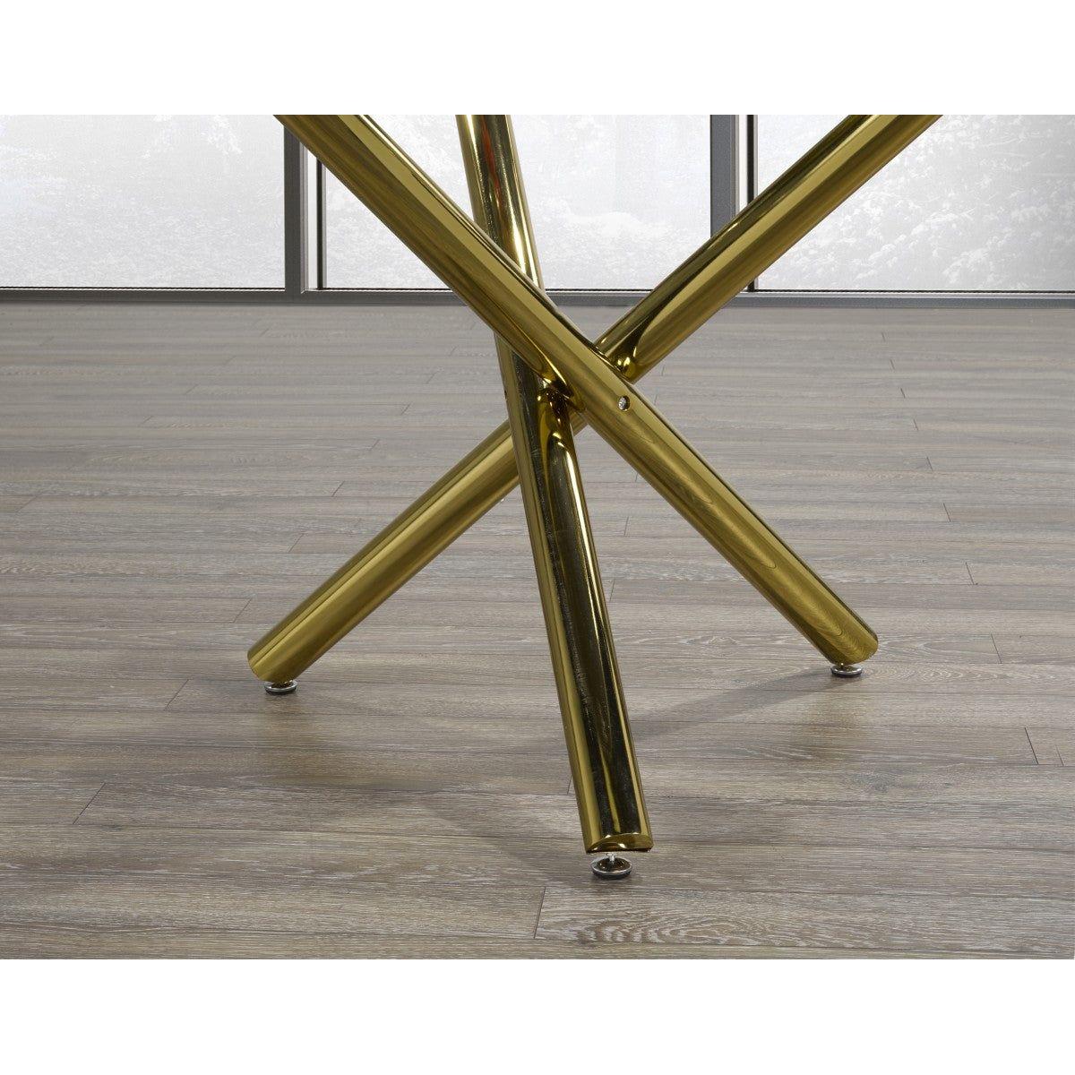 Daniela Dining Table - Gold