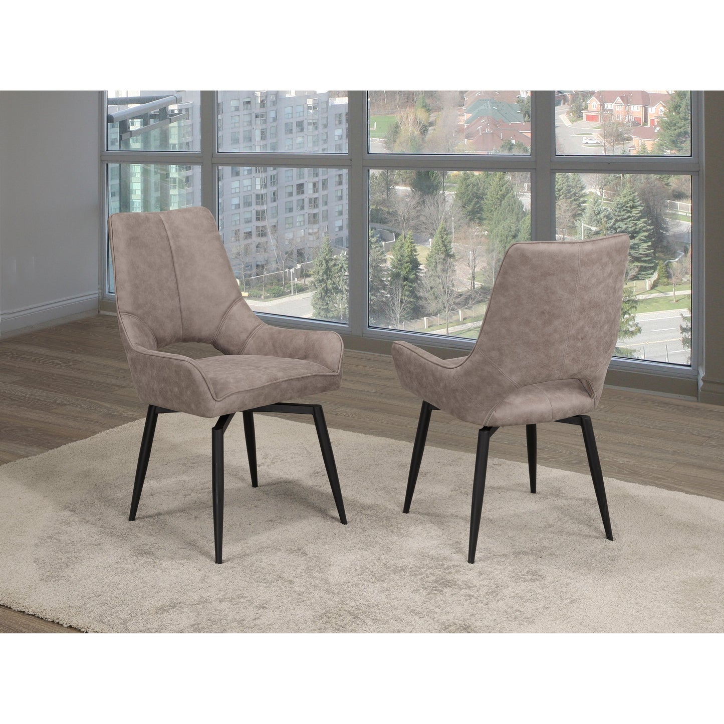 Nathaniel Dining Chair, Set Of 2 - Antique Brown