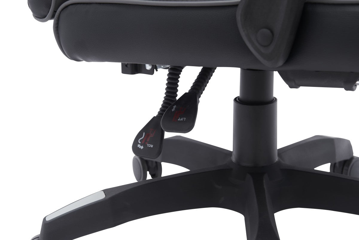 Manny Gaming Chair - Black/Grey