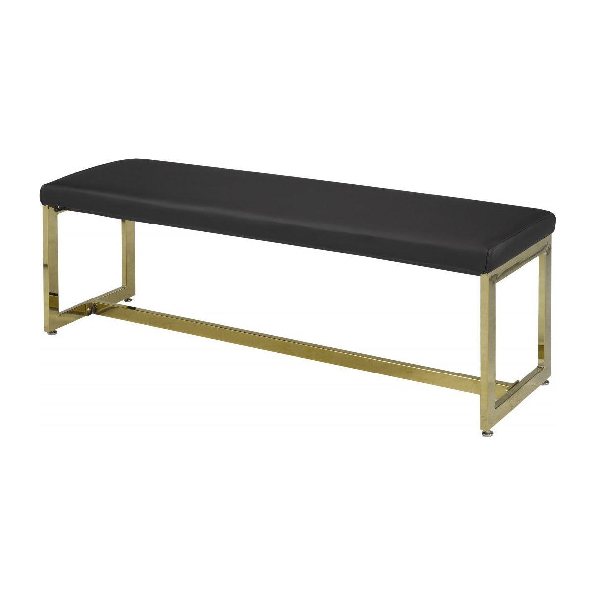 Celeste Dining Set, Black/Gold