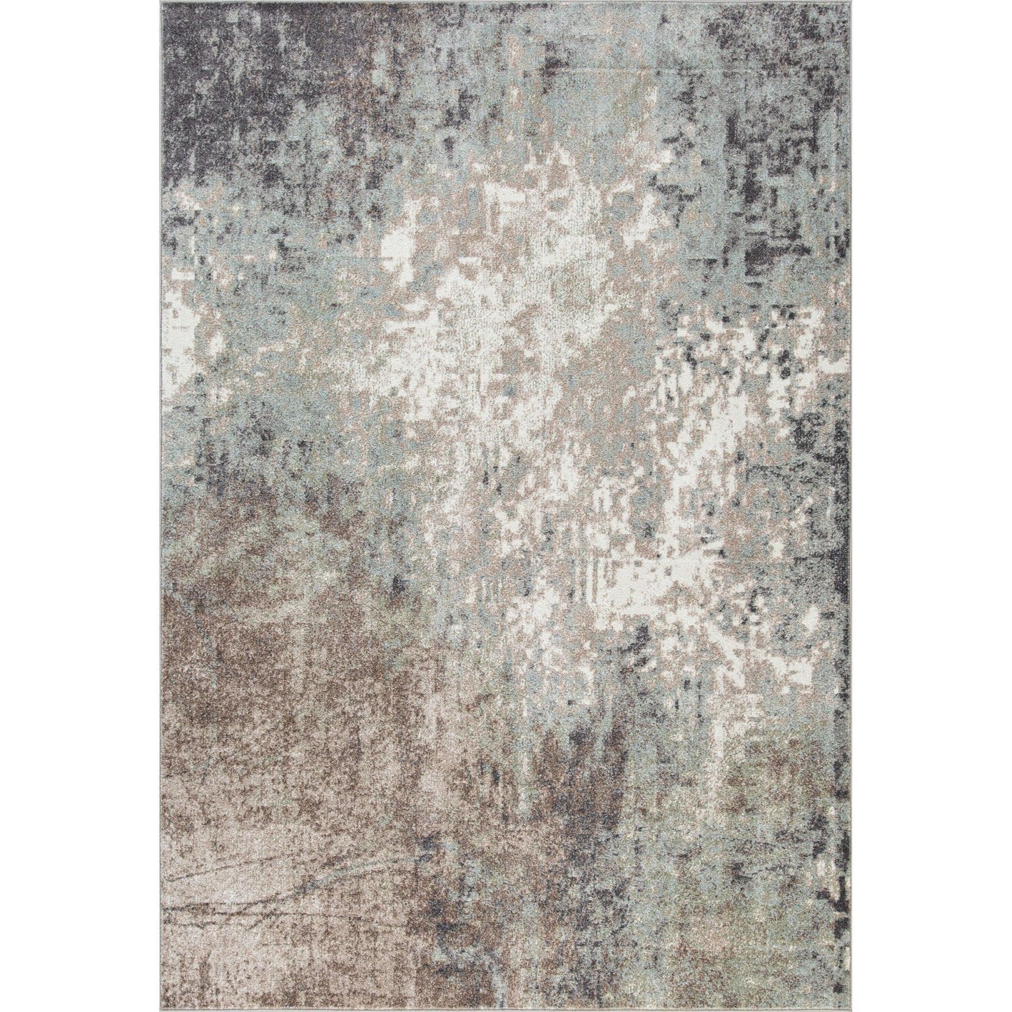 Aaron Area Rug - Beige/silver
