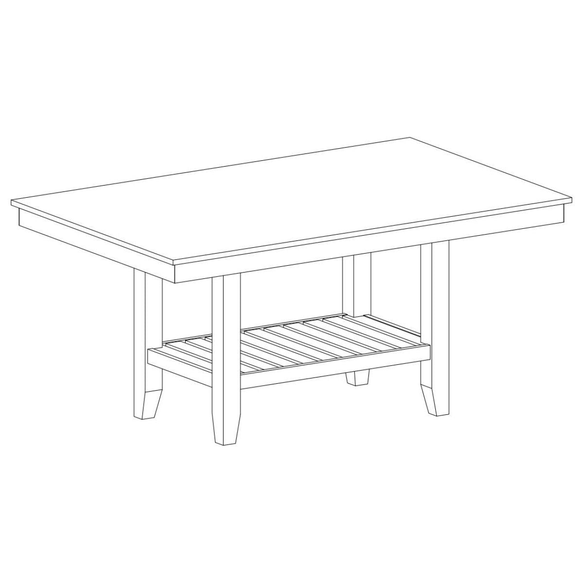 Noemi Dining Table - Champagne