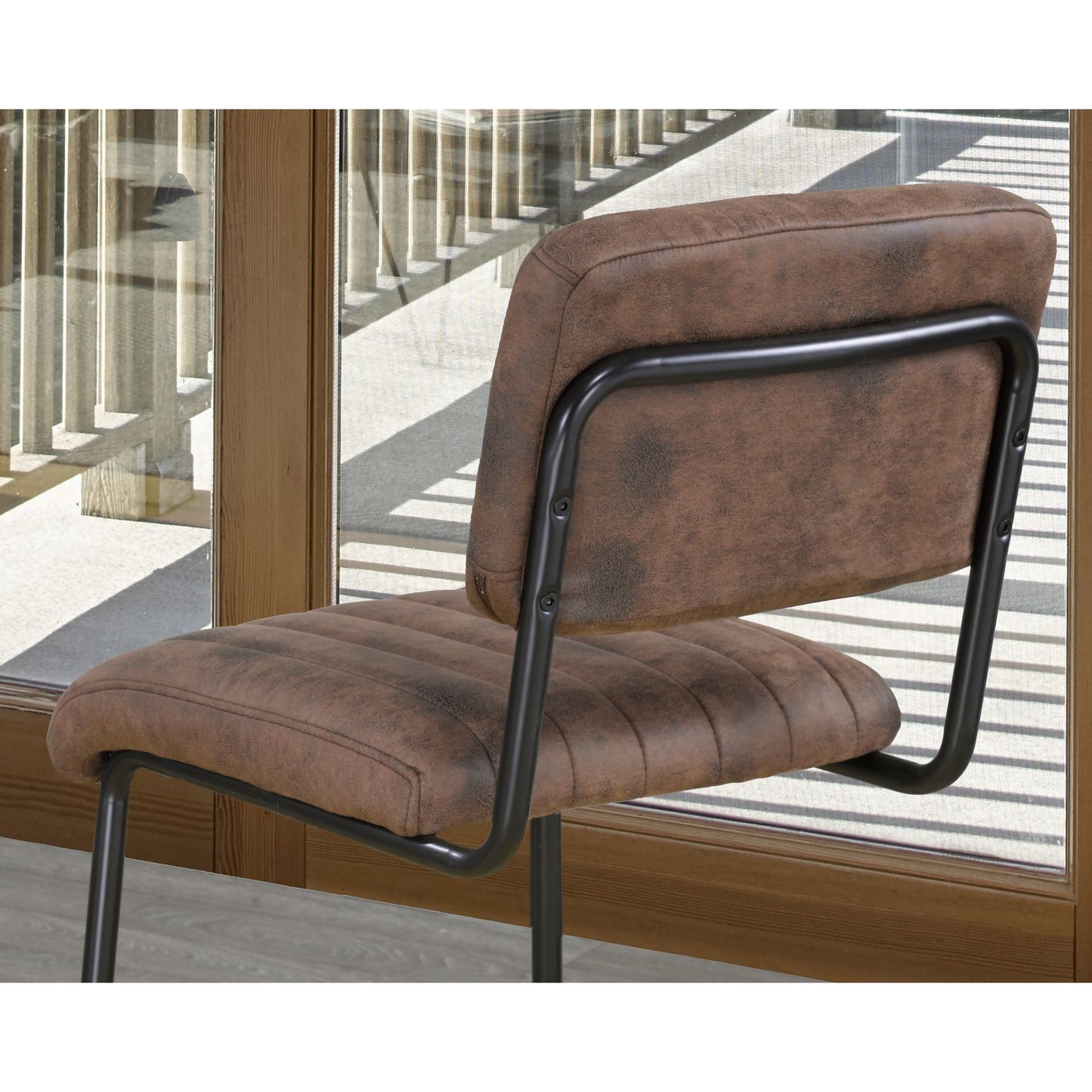 Brock Counter/Bar Stool, Set of 2 - Brown