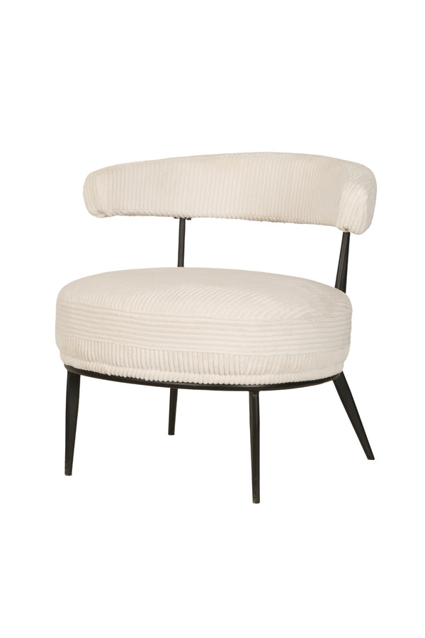 Aria Accent Chair - Cream