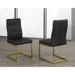 Goldy Dining Chair - Black (Set of 2)