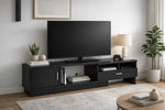 Matteo Expandable TV Stand - Dark Cherry