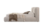 Sloane Low-Profile Upholstered Platform Bed - Beige