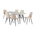 Nolan Dining Set - White