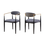 Anya Dining Chair - Grey (Set of 2)
