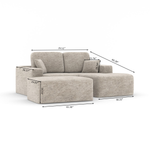 Simone Sectional - Beige