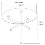 Daniela Dining Table - Gold