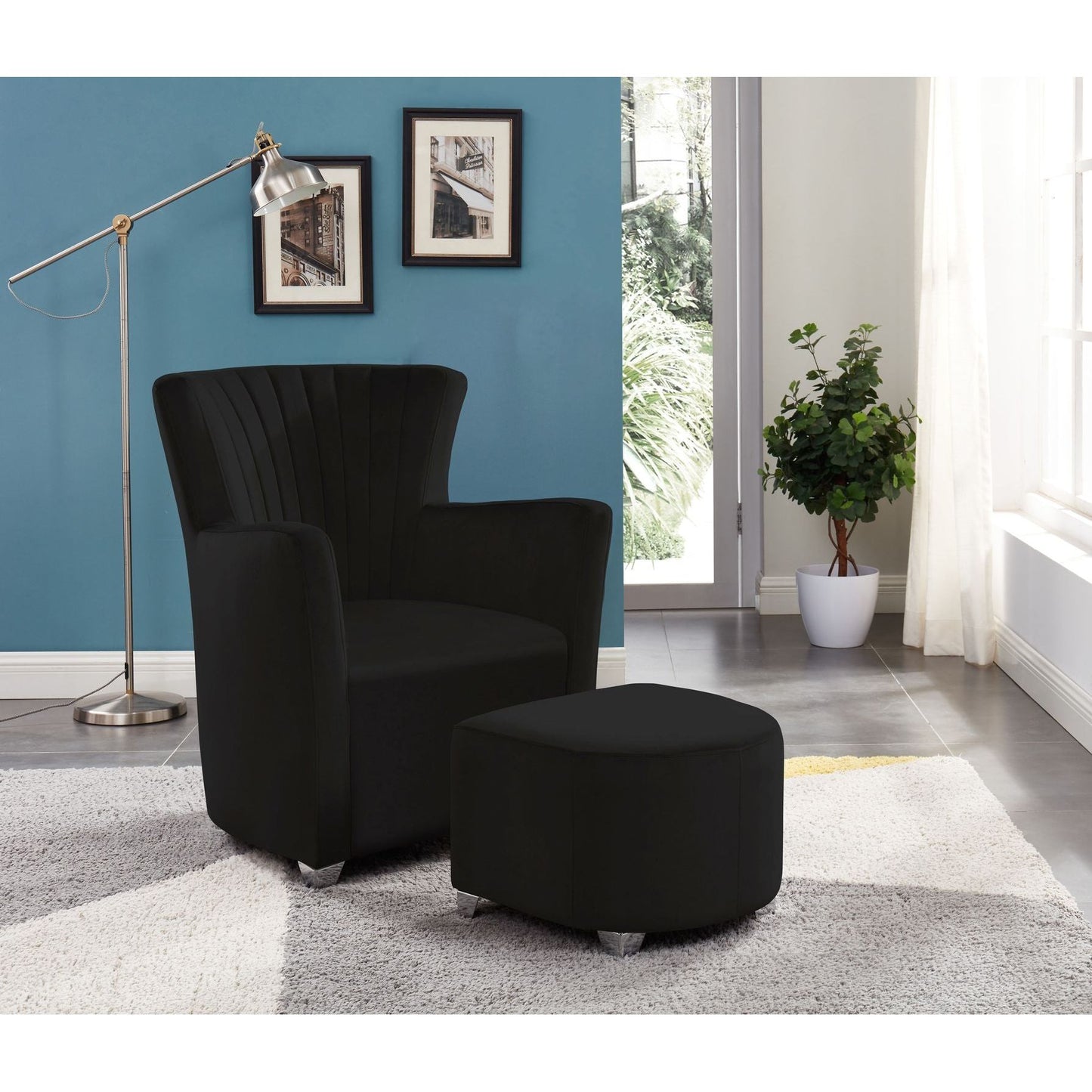 Santiago Chair & Ottoman
