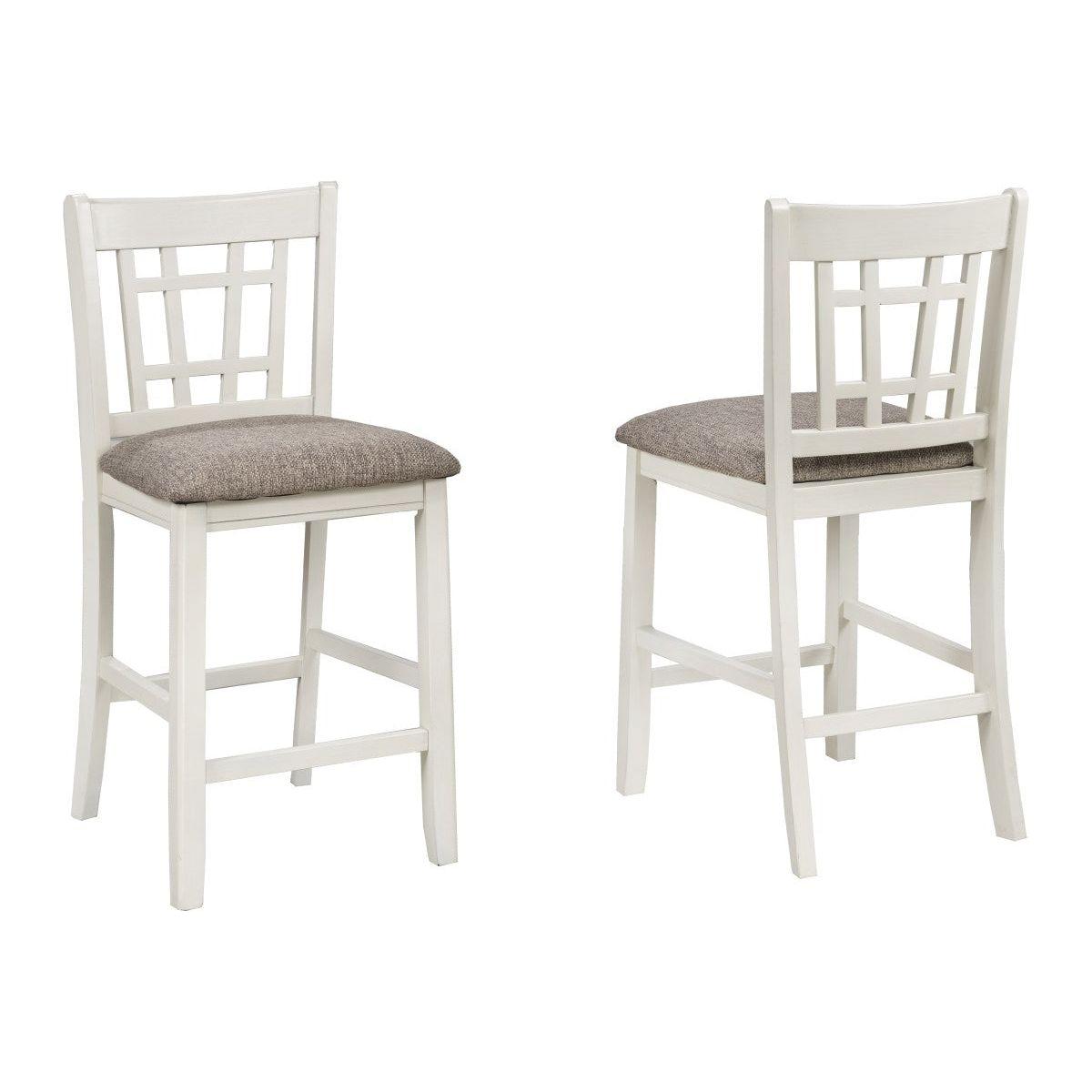 Serena Counter Set - White/oak