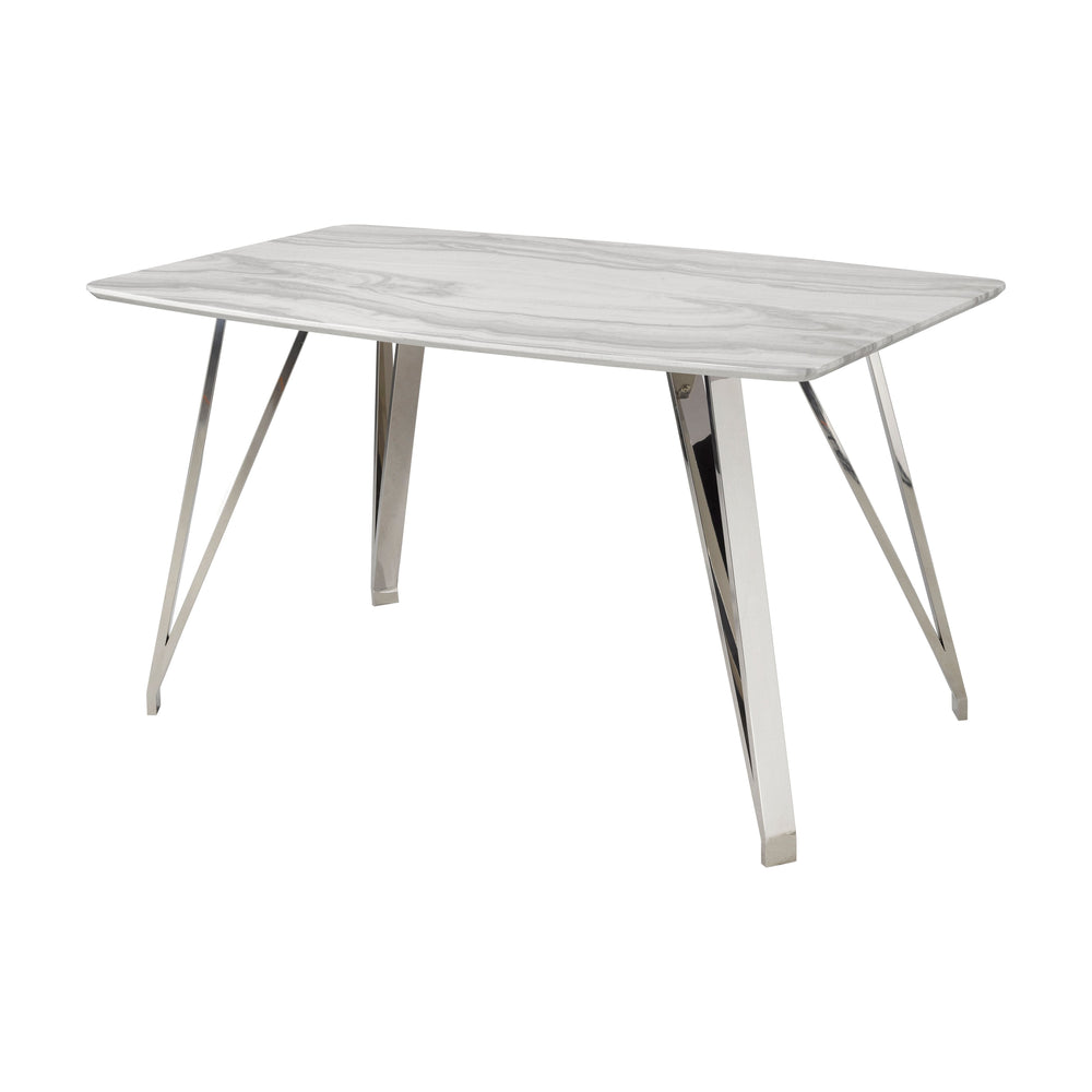 Madagascar Counter Table - Silver