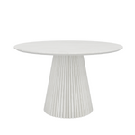 Sorrel 5-Piece Round Dining Set - White Wash