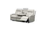 Oakwood Leather Power Recliner Sofa