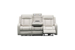 Oakwood Leather Power Recliner Sofa