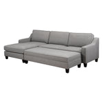 Uriel Sectional Ottoman - Grey