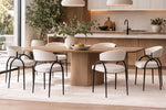 Alana Dining Chair (Set of 2) - Cream/Black
