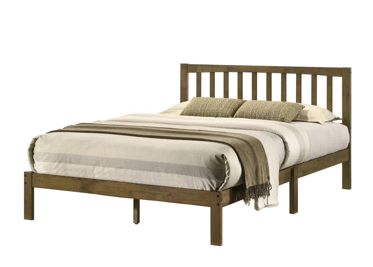 Odessa Double Platform Bed, Walnut