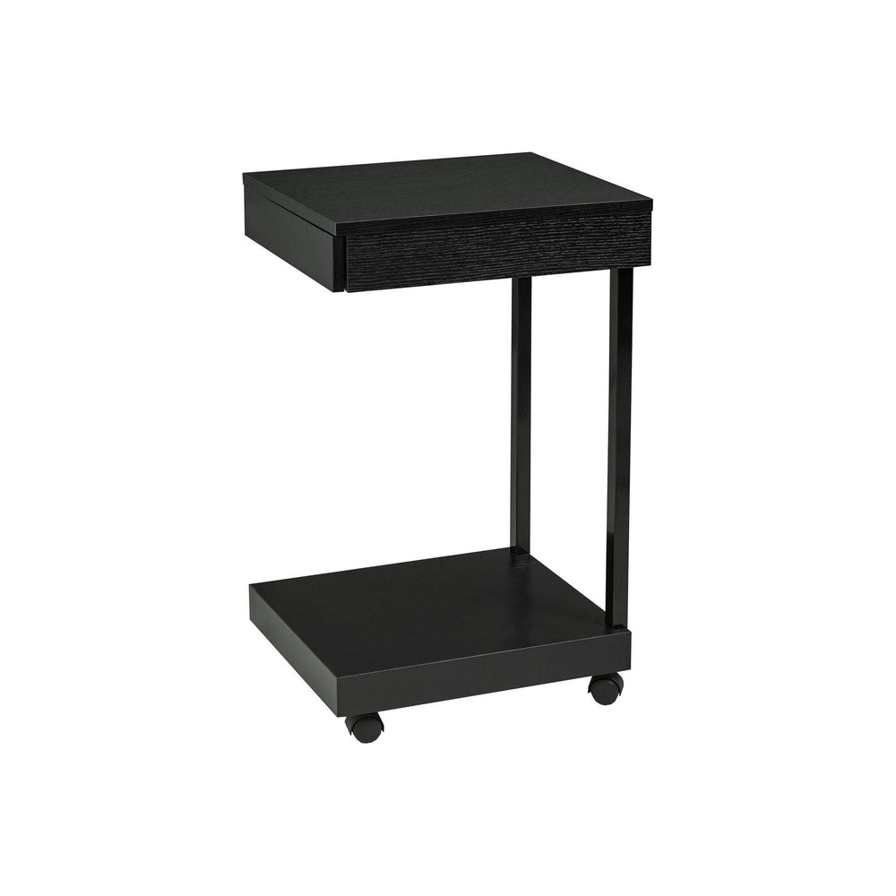 Cindy Laptop Stand Accent Table - Black