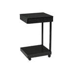 Cindy Laptop Stand Accent Table - Black
