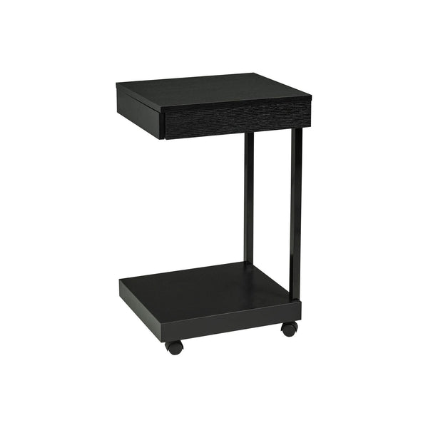 Cindy Laptop Stand Accent Table - Black