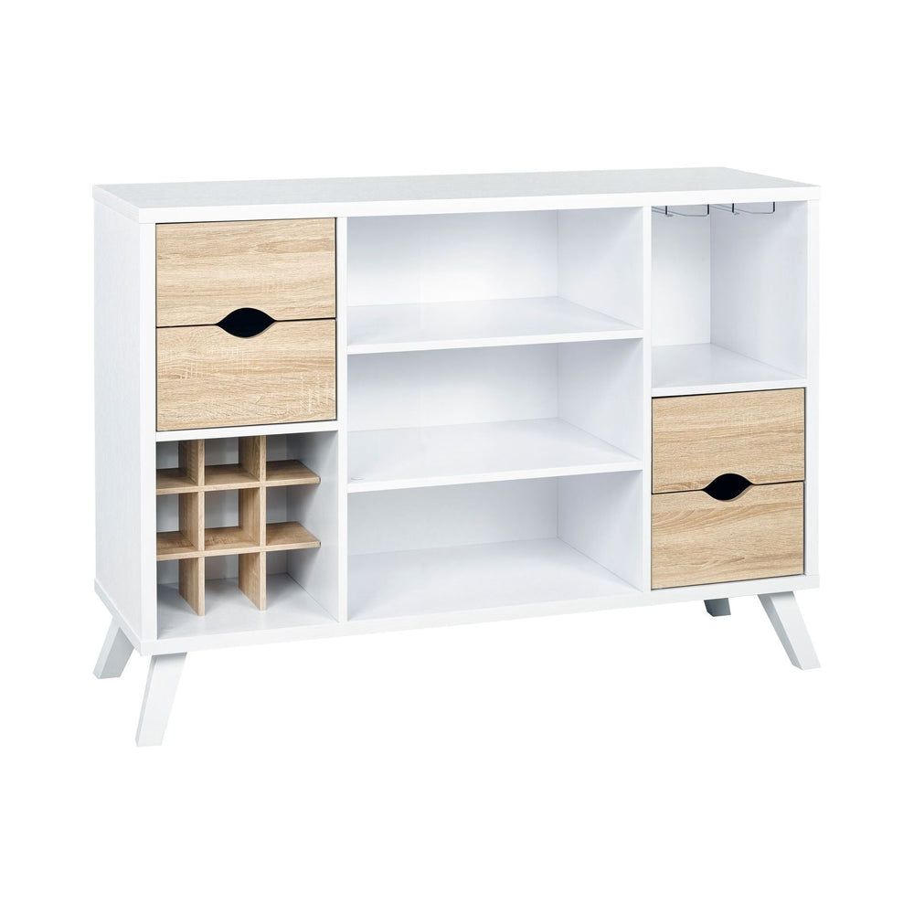 Liliana Buffet/Server Bar Cabinet - White