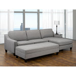 Uriel Sectional Ottoman - Grey