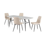 Nolan Dining Set - White
