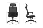 Vera Mesh Office Chair - Black