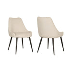 Karina Dining Chair - Beige (Set of 2)