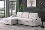 Una Sleeper Sectional - Beige