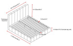 Brixton Upholstered Platform Bed