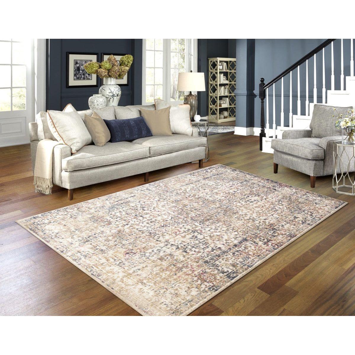 Ava Area Rug - Ivory/beige