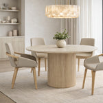 Alden Round Dining Table, 47"