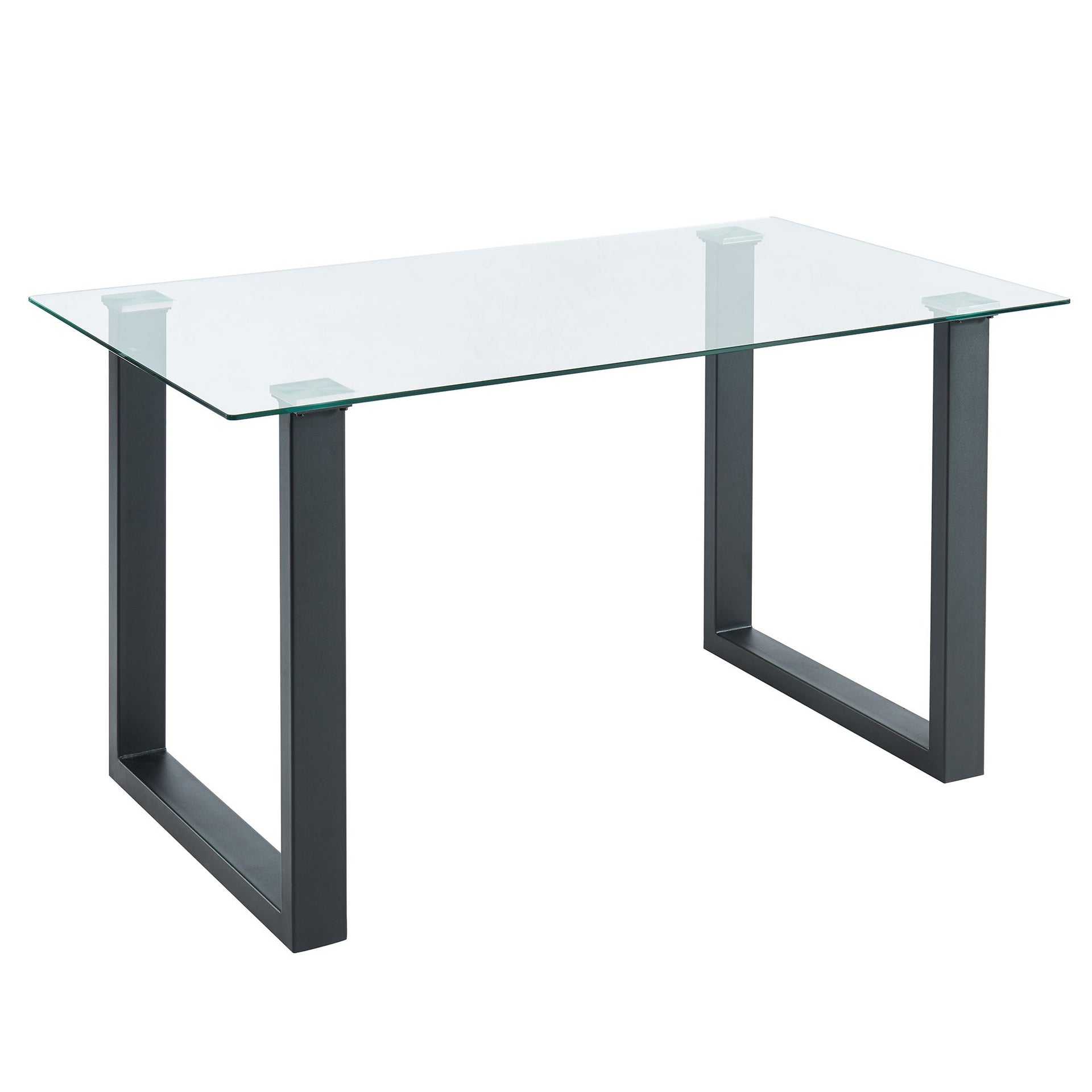 Franco Rectangular Dining Table , Black