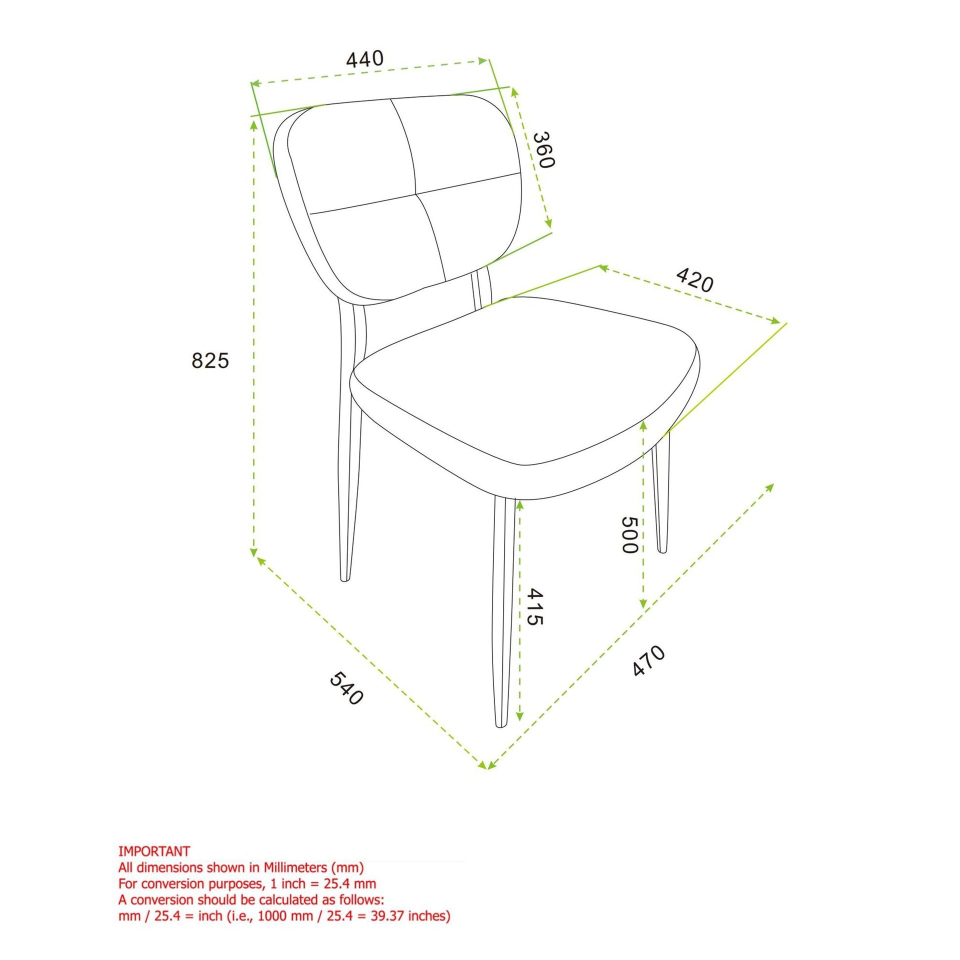 Zeke Dining Chair, Set Of 2