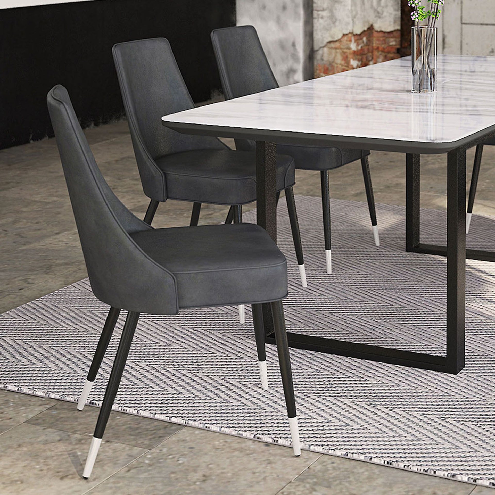 Silvano Dining Chair, Set Of 2, Grey