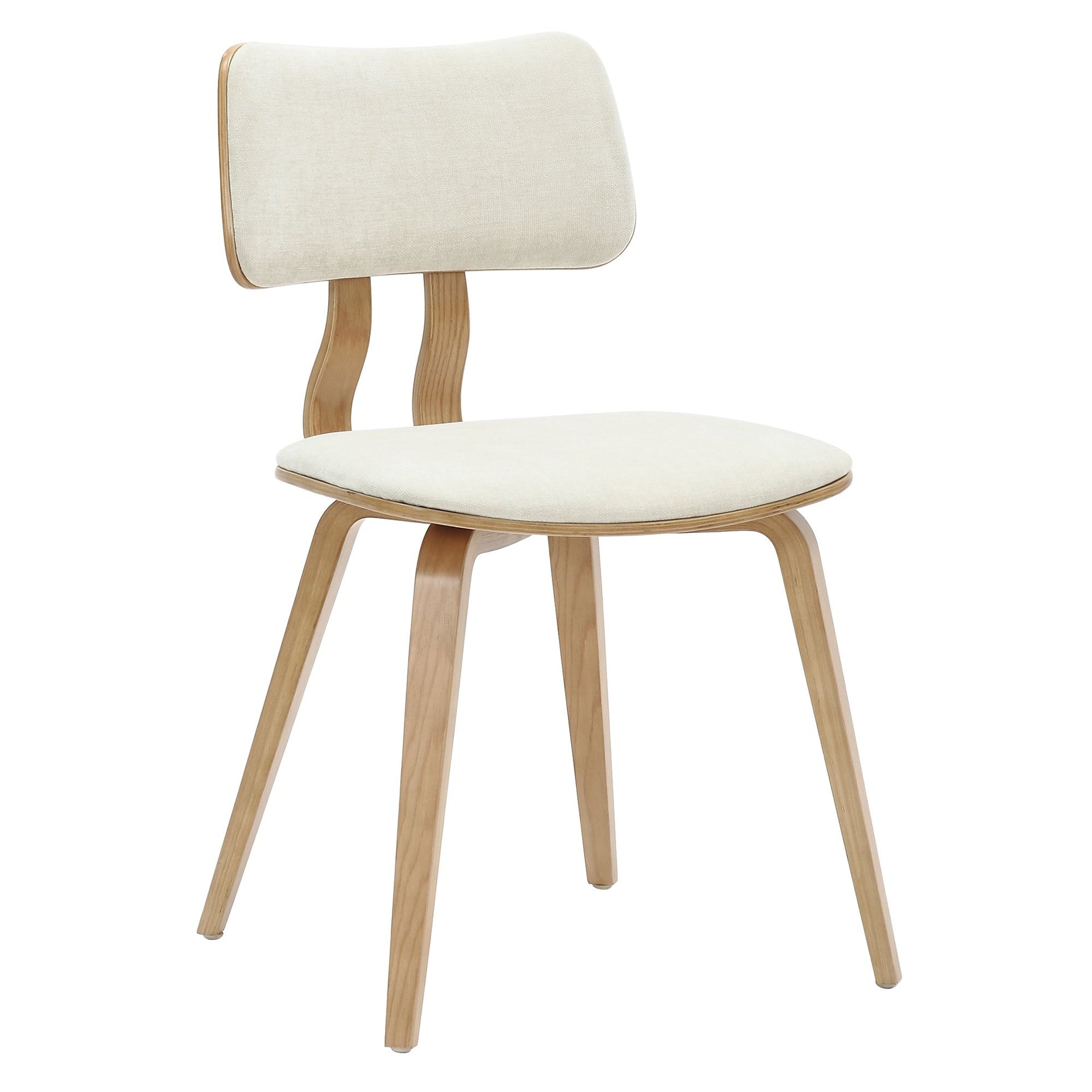 Zuni Dining Chair, Fabric , Beige