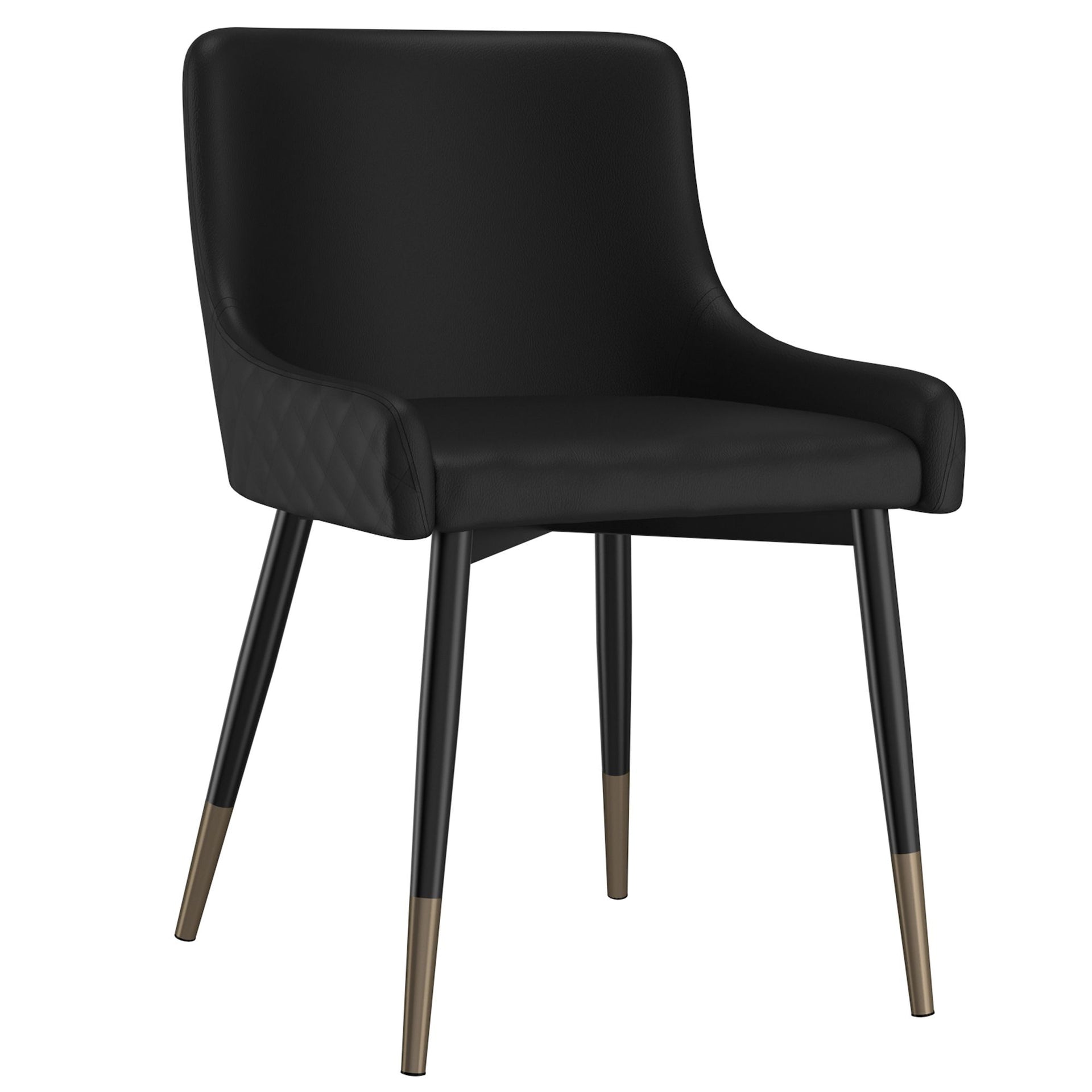 Xander Dining Chair, Set Of 2, Black