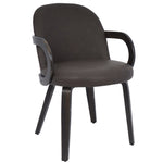 Halston Dining Chair, Set of 2 - Brown/Dark Walnut