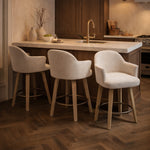 Zephyr 26" Counter Stool w/Swivel, Set of 2