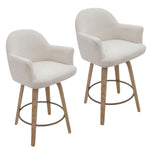 Zephyr 26" Counter Stool w/Swivel, Set of 2