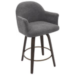 Zephyr 26" Counter Stool w/Swivel, Set of 2